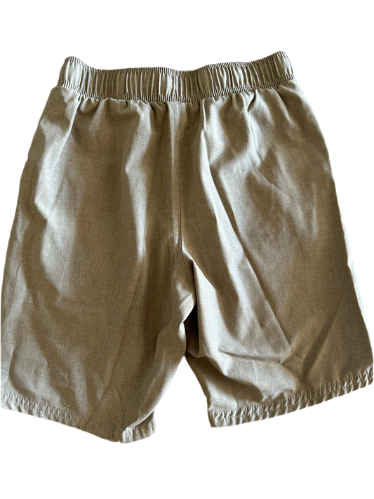 Hurley Boys’ Khaki Shorts Size 10/12 – Drawstring, Pockets, Casual